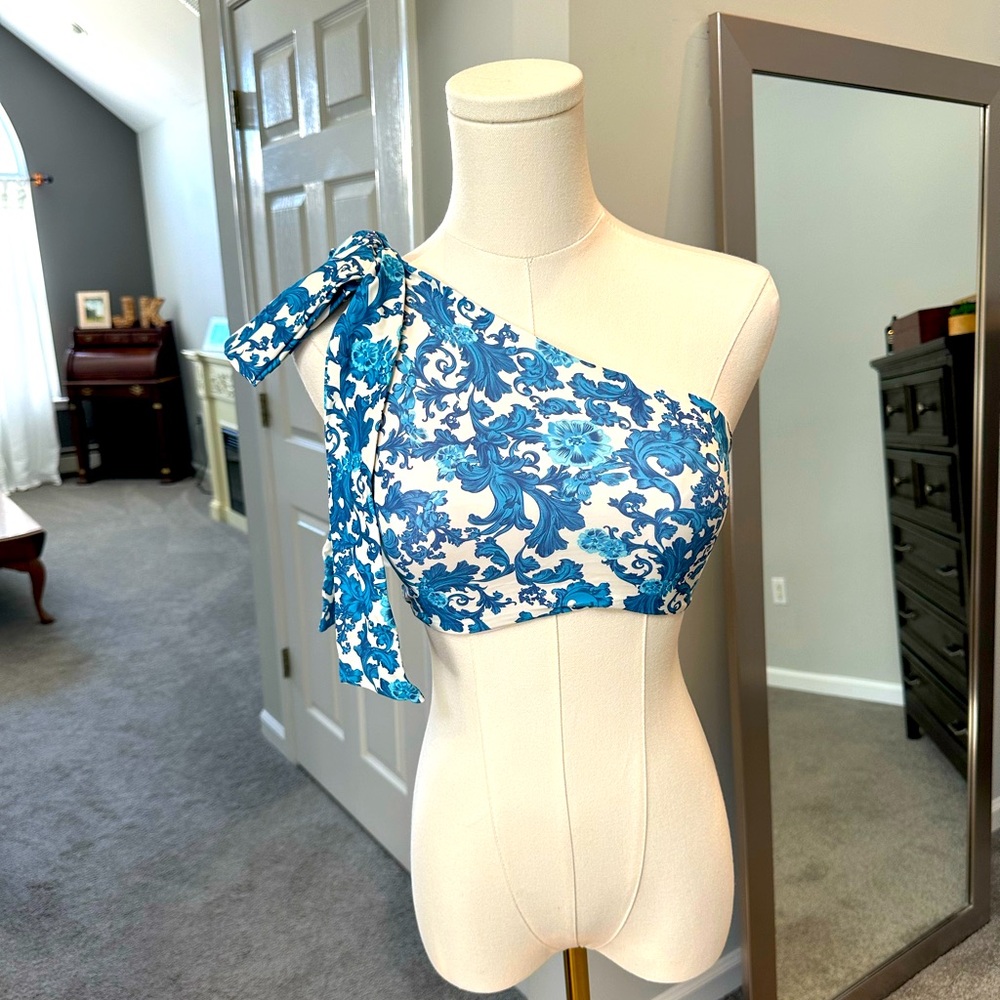 Summersalt The Bow - Ruched Sidestroke Bikini Top